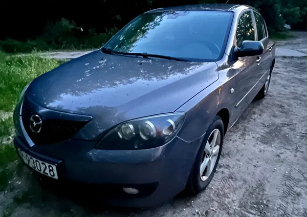 małopolskie Mazda 3 cena 10500 przebieg: 243733, rok produkcji 2007 z Warszawa